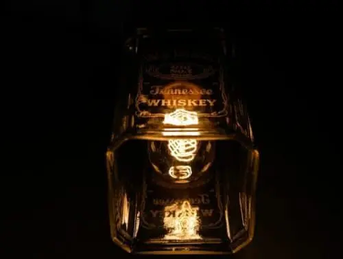 Lámpara de Jack Daniels personalizada