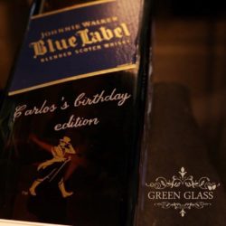 Botella de whisky Johnnie Walker Blue para regalo